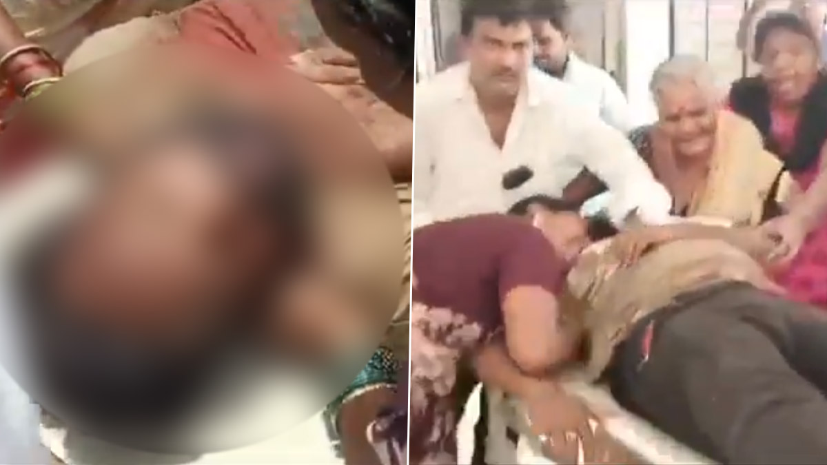 Andhra Pradesh Horror: వీడియో ఇదిగో, చీరాలలో పట్టపగలు దారుణ హత్య, కర్రీస్ పాయింట్ యజమానిని కత్తితో దారుణంగా నరికి చంపిన అరటి పండ్ల దుకాణం ఓనర్