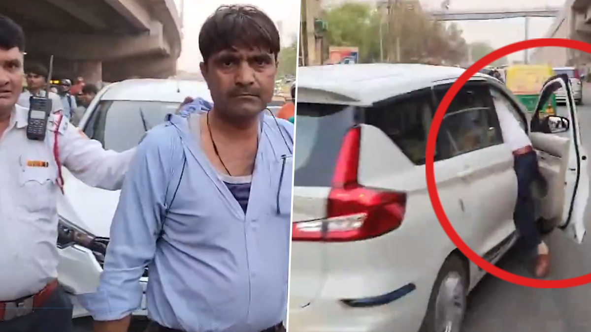 Traffic Cop Dragged: వాహ‌న‌పేప‌ర్లు చూపించ‌మ‌న్నందుకు ట్రాఫిక్ కానిస్టేబుల్ ను కారుతోనే లాక్కెళ్లిన తాగుబోతు, హ‌ర్యానాలో వైర‌ల్ గా మారిన వీడియో ఇదుగోండి