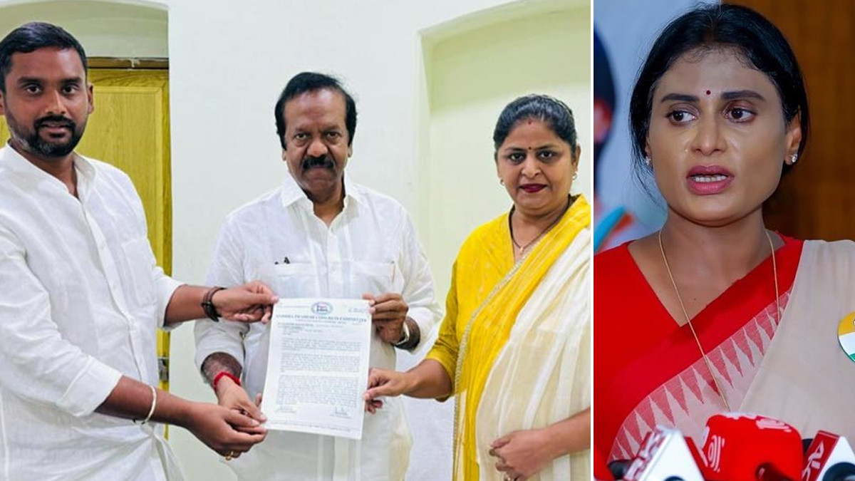 Andhra Pradesh Congress Politics: షర్మిలకు షాకిచ్చిన కాంగ్రెస్‌ వర్కింగ్‌ ప్రెసిడెంట్స్‌, గత ఎన్నికల్లో ఆమె క్విడ్ ప్రోకో మాదిరిగా వ్యవహరించారని ఏఐసీసీకి ఫిర్యాదు