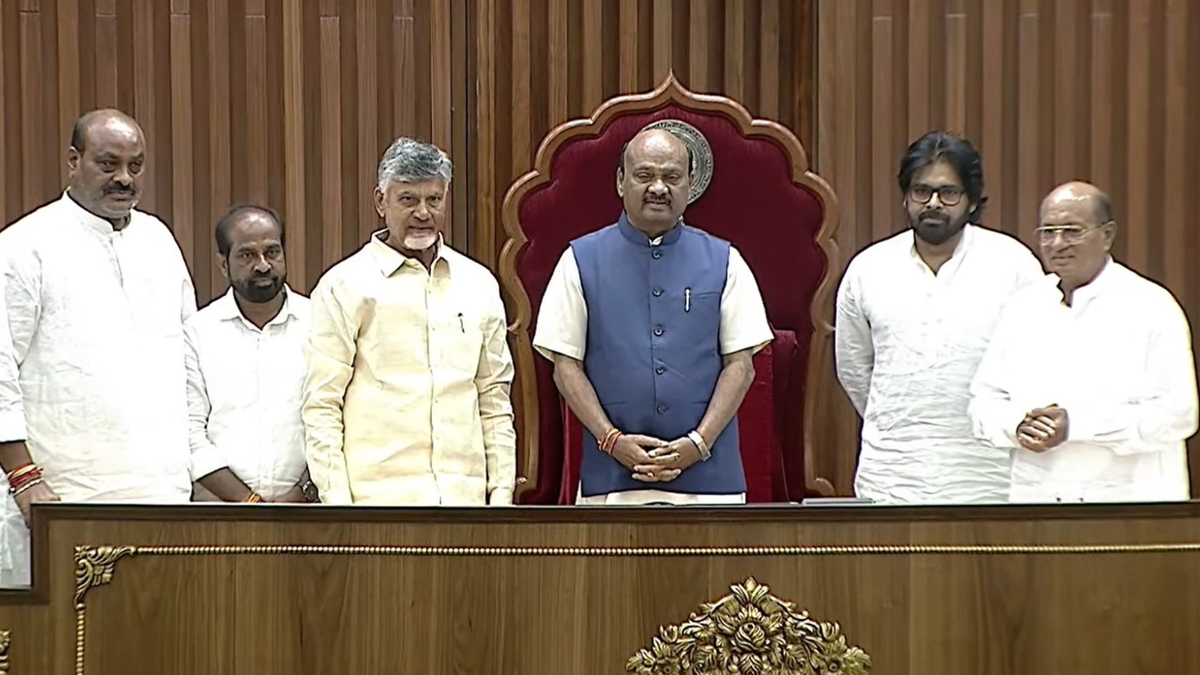 AP Assembly Speaker: ఆంధ్ర‌ప్ర‌దేశ్ అసెంబ్లీ స్పీక‌ర్ గా అయ్య‌న్న‌పాత్రుడు ఏక‌గ్రీవం, కుర్చీలో కూర్చోబెట్టిన చంద్ర‌బాబు, ప‌వ‌న్ క‌ల్యాణ్